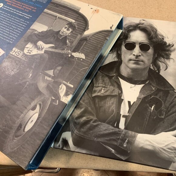 Lennon Legend Illustrated Biography Book & CD Set By James Henke Hardcover - Picture 12 of 12